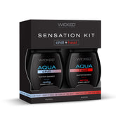 Wicked 2 Pack Water Based Lubricant Sensation Kit 120 ml Water Based Lubes